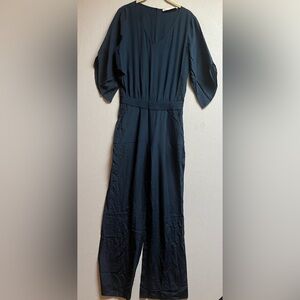 Diane Von Furstenberg Navy Jumpsuit